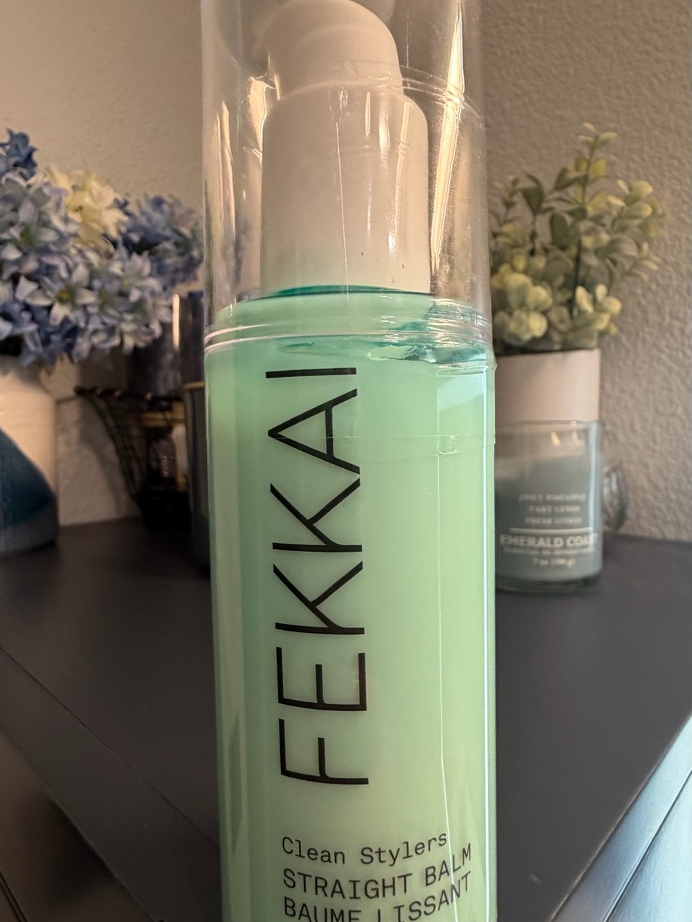 FEKKAI Clean Stylers Straight Balm — Mint Green Heat Protectant- blow out